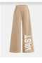 Vast Printed Beige Children's Unisex and Cool Casual 2-Piece Top and Bottom Set - 2