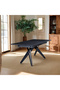 Elegant and Modern Design Rectangular Extension Dining Table - 3