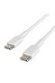 كابل Boost Charge USB-C - USB-C - بطول 1 متر، أبيض، CAB00