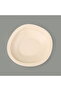 Kitchen Bloom Deep Dinner Plate - Cream - 23 cm