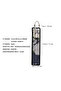 Japanese The Death Note Double Sided Embroidery Key Keychains Car Key Chains Keyring Accessories - 3