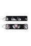 Japanese The Death Note Double Sided Embroidery Key Keychains Car Key Chains Keyring Accessories - 7