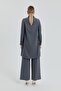 Shirt Collar Tunic Gray - 4