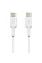 كابل Boost Charge USB-C - USB-C - بطول 1 متر، أبيض، CAB00 - 4