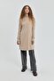 Stone Detailed Knitted Tunic Beige - 2