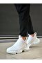 BA0401 Laceless Comfortable Thick Sole White Men's Sports Half Ankle Boots