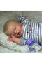 55cm NPK 22inch Soft Body Reborn Toddler Doll Ruby 3D Skin Visible Veins Hand Rooted Hair Gifts for - 4