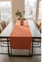 Natural Runner Tablecloth Vintage Runner American Service Plain Runner 40X140 Tile Color - 2