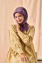 Plain Shiny Scarf 75006-69 - 3