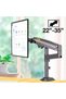 Nb-H100 Monitor Arm, 17-30 Inch, 2-12kg, Shock Absorbing, 360 °   Rotatable, Desk Mounted, Single Monitor
