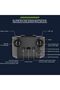 Battle Drone Quadcopter with Remote Control, 360° Stunts, 8-Min Flight Time, Altitude Hold, 50-70m - 3