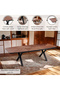 Modern Design Veneer Extension Rectangular Table - 3