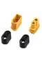 10 Pairs XT60H 5/10 Pairs XT60H connector plug with Sheath Housing Female / male XT60 plug for RC Li - 3
