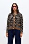 Leopard Print Cardigan Leopard Print - 5