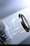 واقي عدسة الكاميرا من Apple iPhone 17 Lensguard AR مضاد للتوهج - أسود - 2