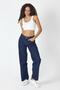 Relaxed Fit Women's Jeans Navy Blue - 3
