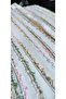 Special White Grograde with Colorful Rope Tail Embroidered Ribbon - 5