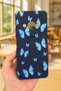 Xiaomi Redmi A3 Compatible Blue Butterfly Patterned Silicone Shock-Absorbing Classic Protective Rubber Case - 2