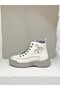 26K310 so What? Bow with Glitter Detail Genuine Leather Sports Boots for Women - 3