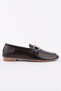 Stride Women's Casual Loafer Shoes with Metal Buckle - 3