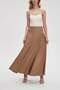Solid Printed Long Skirt - 4