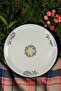 No 50 Enamel Tray Tableware, Food Presentation Tray, Floor Table Zinc ~48 cm - 5