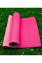 Eco-Friendly TPE Yoga Mat – 6mm Thick, Non-Slip, Durable, Sweat-Proof & Portable – Pink - 2