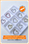 Zircon Metal Stainless Charm, Fake Nail Decoration Charm - (Suitable for Face, Body, Phone Inside) - 2