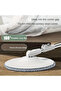 360° Degree Spin Mop with Round Microfiber Head and Bucket for Wet and Dry Floor Cleaning - 6
