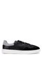 Men's Genuine Leather Black Sneakers & Sports Shoes