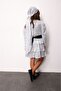 Silver Sequin Layered Girl's Dress - Liona - 4