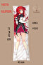 Double-Sided Printed -Rias Gremory _ High School Hugging Pillow Cover, Hugging Pillow - 2