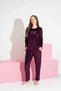 Women's Mother-Daughter (Combined You Make It Yourself) Velvet Pajama Set - 5