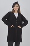 Women's Seasonal Araboy Knitwear Buttoned Stretchy Cardigan with Pockets - 3