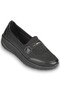Wanetti 9909 Black Orthopedic Comfortable Lightweight Daily Mother Shoes