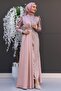 Clover Cape Evening Dress Powder - 3