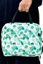 - Petek 7523 6776 Leaf Printed Thermal Food Carrier Bag / 26 cm X 22 cm - 4.5 Liters - 5
