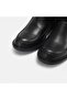 LARGE NUMBER WOMEN'S GENUINE LEATHER BOOTS 41-42-43-44-BLACK LEATHER - 8