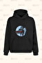 Design California Unisex Black Pocket Hooded Sweatshirt - 2 Thread - Hoodie