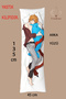 Double-Sided Printed - Childe _ Genshin Impact Hugging Pillow Cover, Hugging Pillow - 2