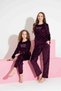 Women's Mother-Daughter (Combined You Make It Yourself) Velvet Pajama Set