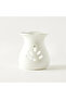 Essentials FLOWER VASE OIL BURNER - WHITE