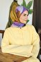 وشاح قطني ناعم TN2006 نمط الباتيك الكركمي-أرجواني-09 - 6