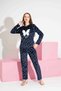 Women's Mother-Daughter (Combination You Do It Yourself) French Velvet Pajama Set - 5