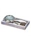 4X 6 Led Light Illumination 75mm Optical Lens Handheld Magnifier - 2