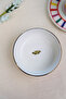 Tabak Evi Porcelain Natura Butterfly Gold Gilded Bowl 10X3Cm 150Cc Single - 3