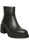 D25Kb - 8470 - B Women's Genuine Leather Daily Heeled Boots