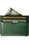 MOORGATE Slim Card Holder - Minimalist Leather Wallet, RFID Blocking Sleeve, Fits Front Po