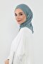Combed Cotton Bonnet with Neck Covering Feature and Headphone Opening, B-94, Dark Mint - 5