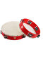 10 Inches Wood Handheld Tambourine Drum - 2